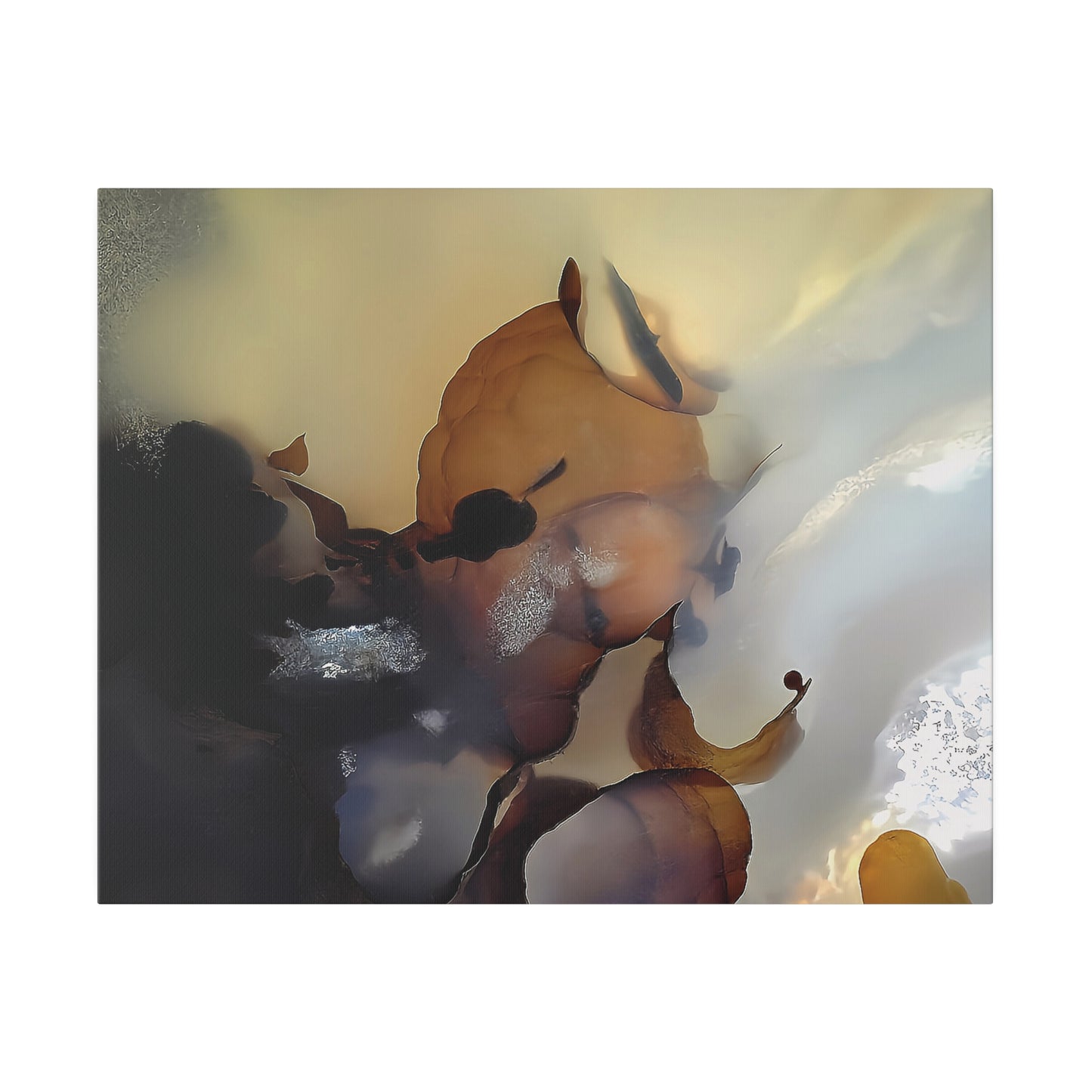 Indonesian Plume Agate Canvas Print Wall Art Décor