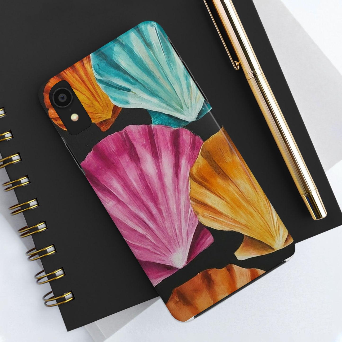 Multi Pectin iPhone X Tough Phone Case