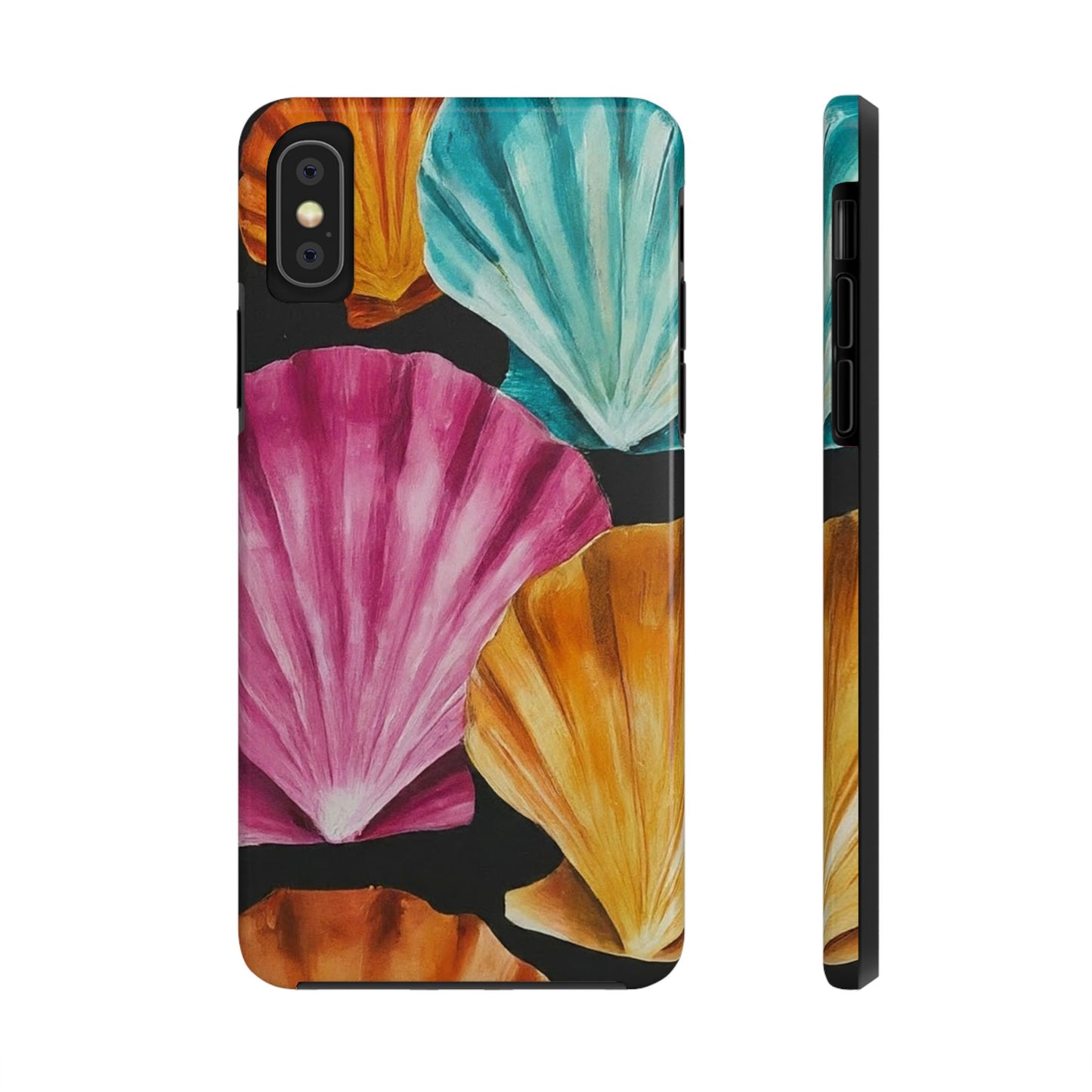 Multi Pectin iPhone X Tough Phone Case