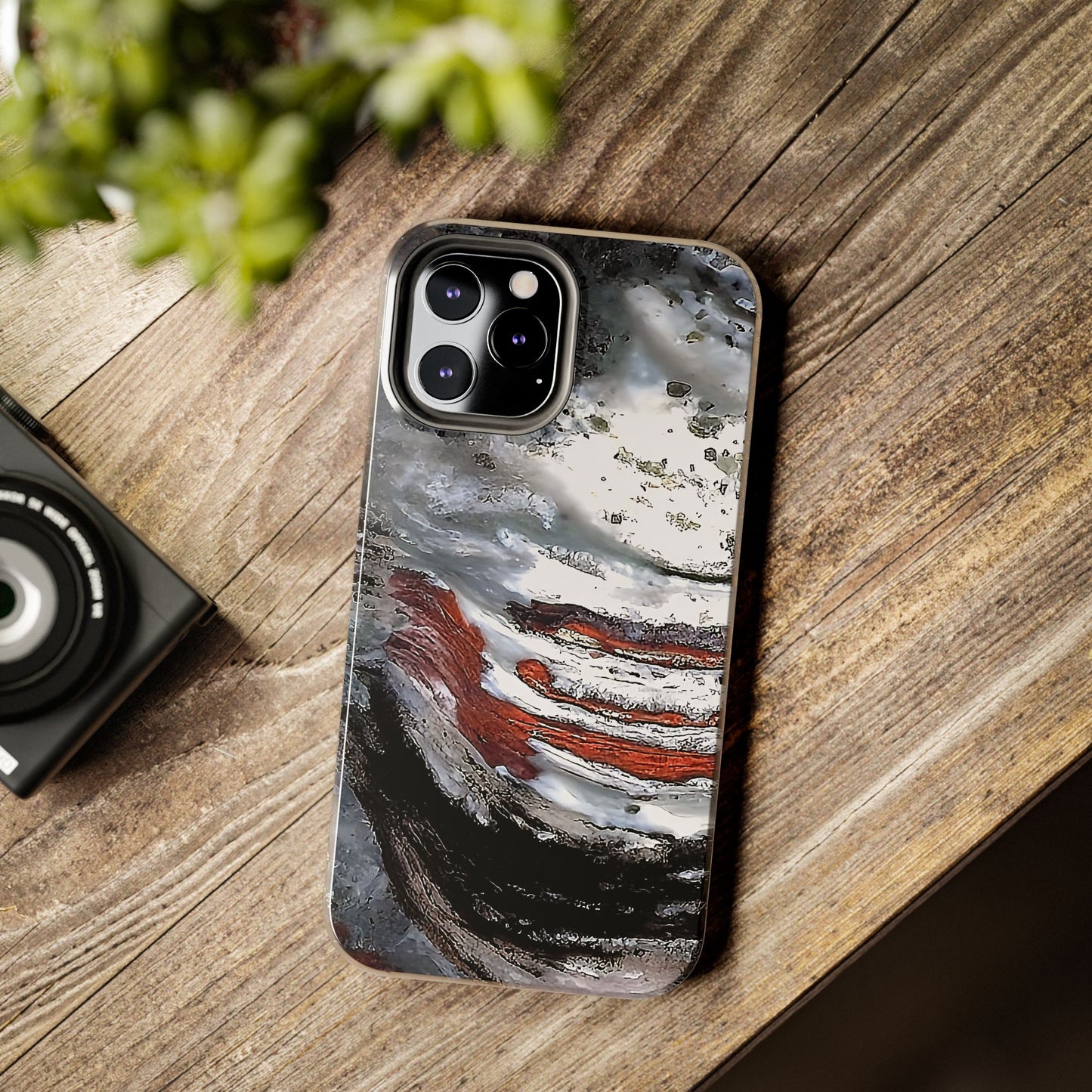 Stromatolite Collenia undosa iPhone 12 Tough Phone Case