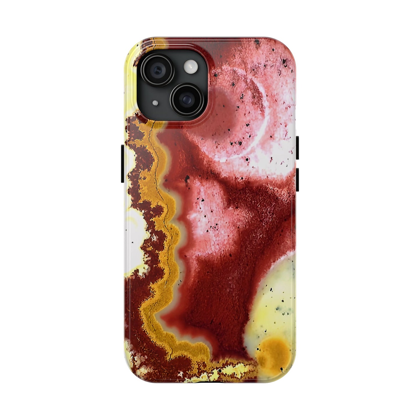 Tiger Iron iPhone 15 Tough Phone Case
