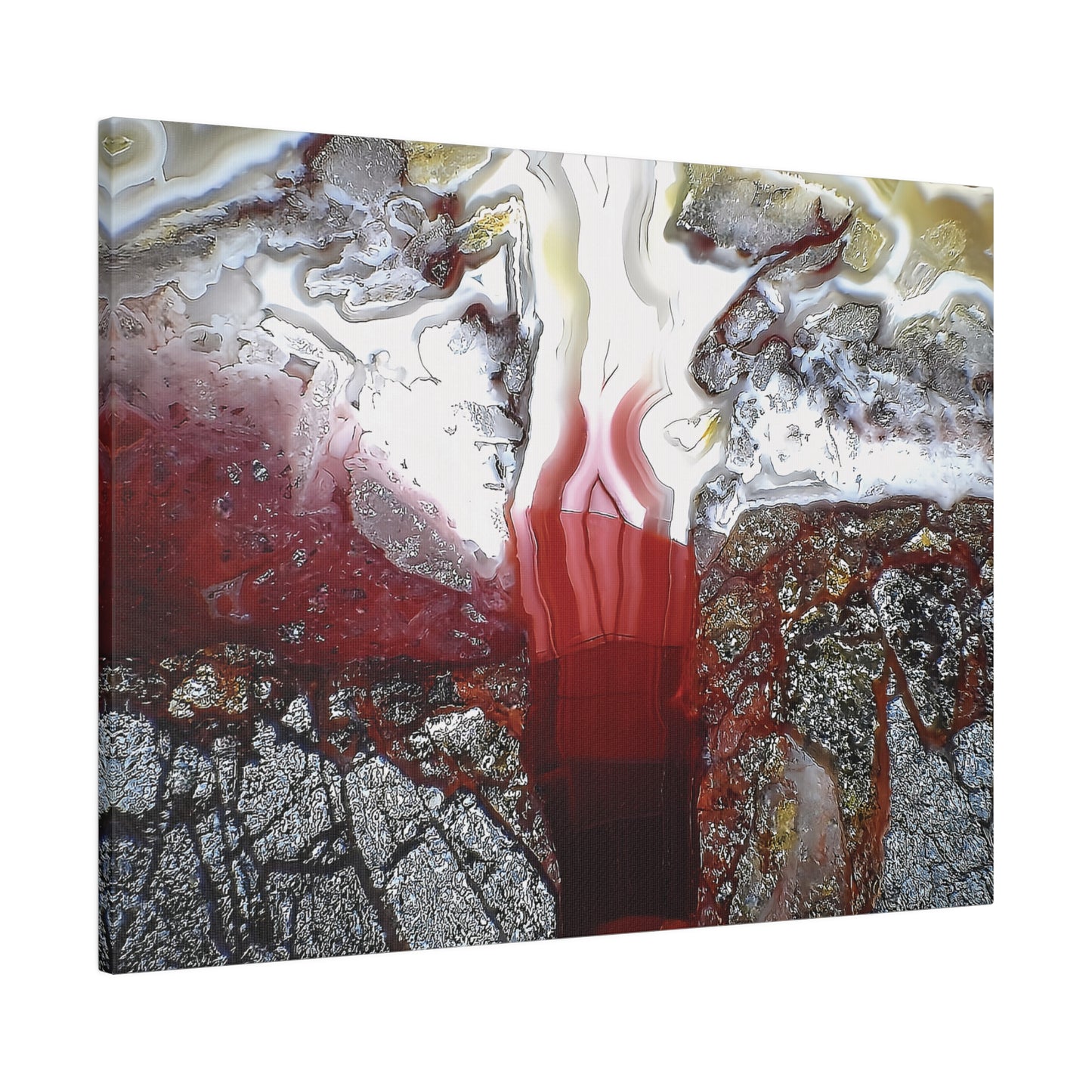 Laguna lace Agate Canvas Print Wall Art Décor