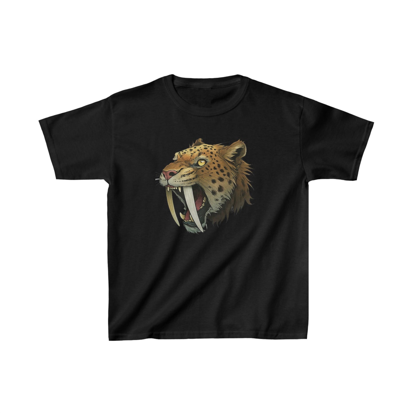 Kids Saber Toothed Tiger T-shirt