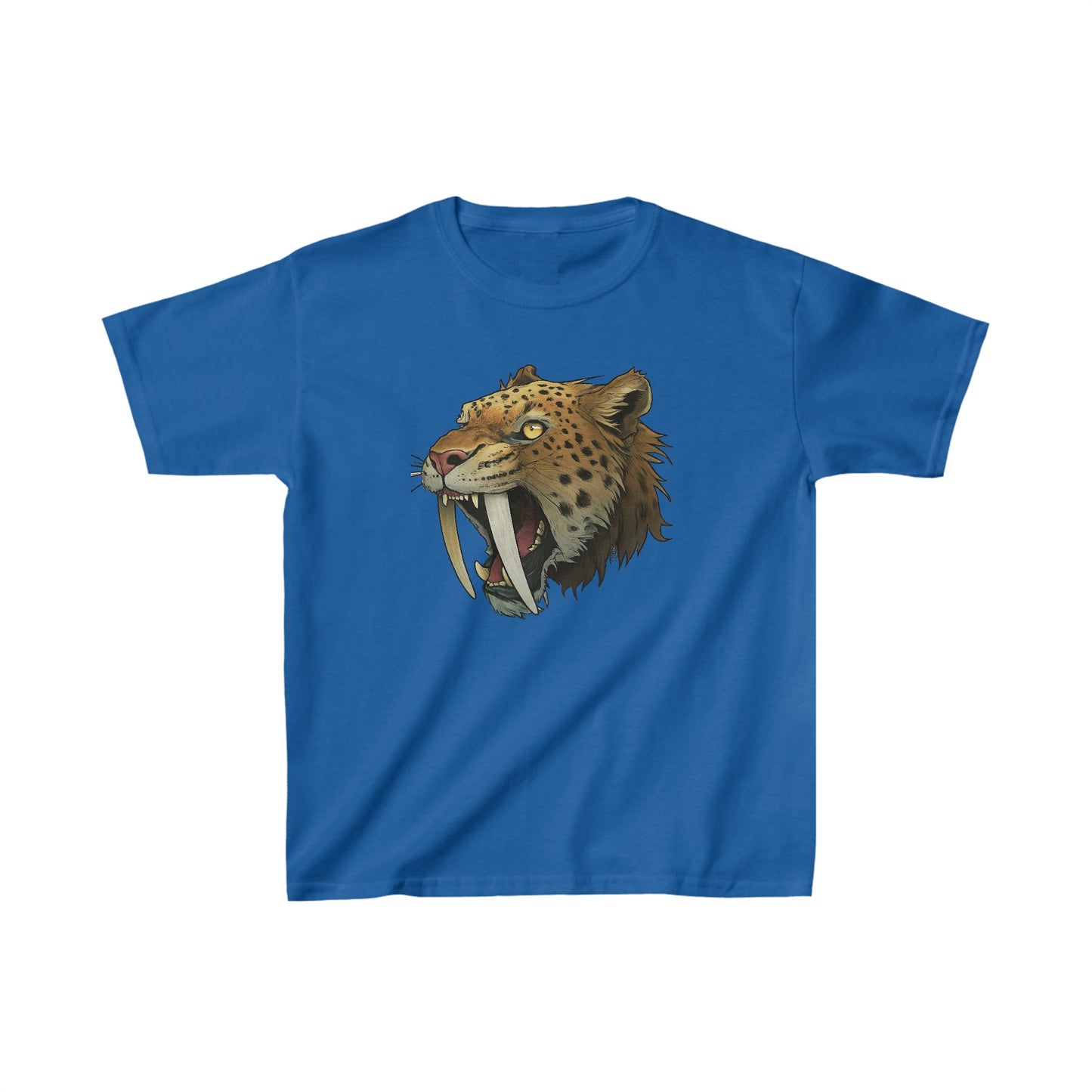 Kids Saber Toothed Tiger T-shirt