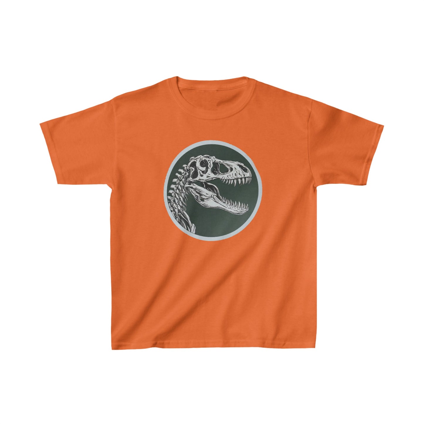 Kids Tyrannosaurus Rex Skull Dinosaur T-shirt