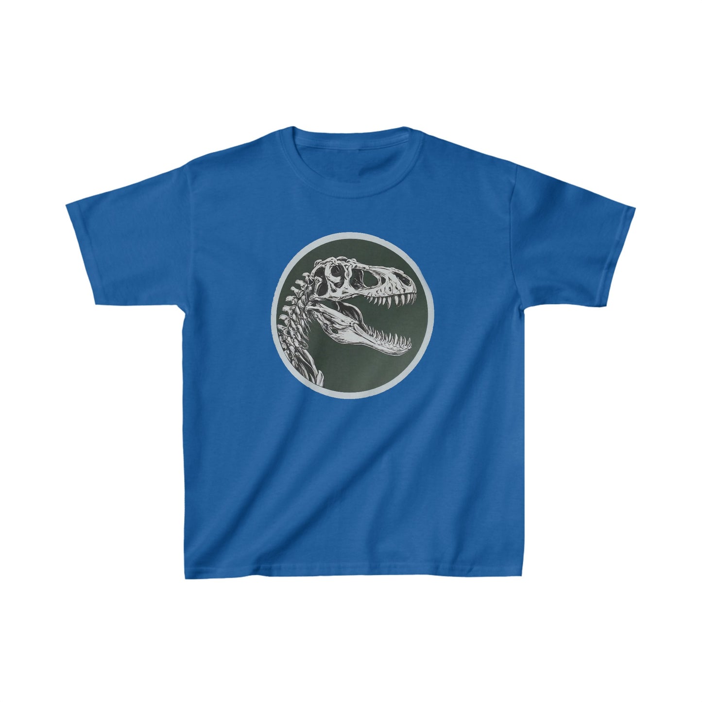 Kids Tyrannosaurus Rex Skull Dinosaur T-shirt