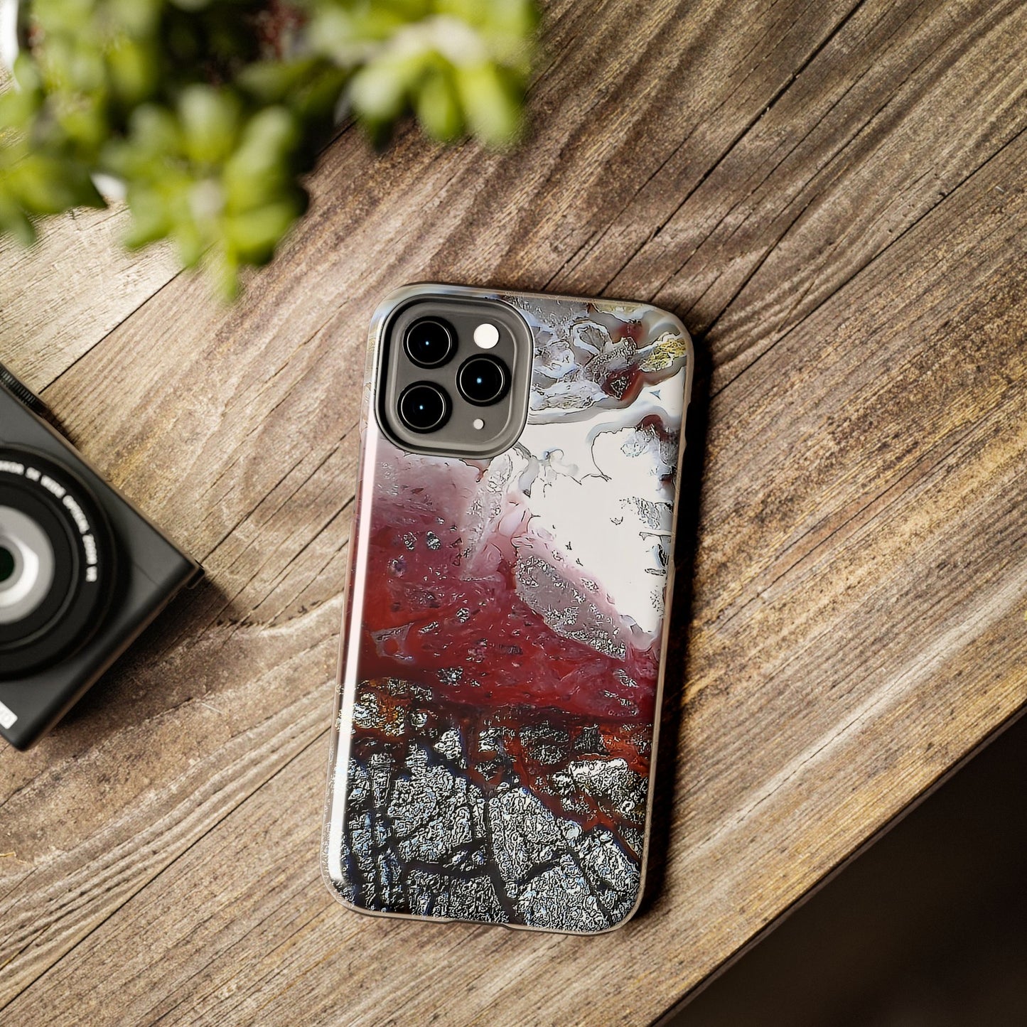 Laguna Lace Agate iPhone 11 Tough Phone Case