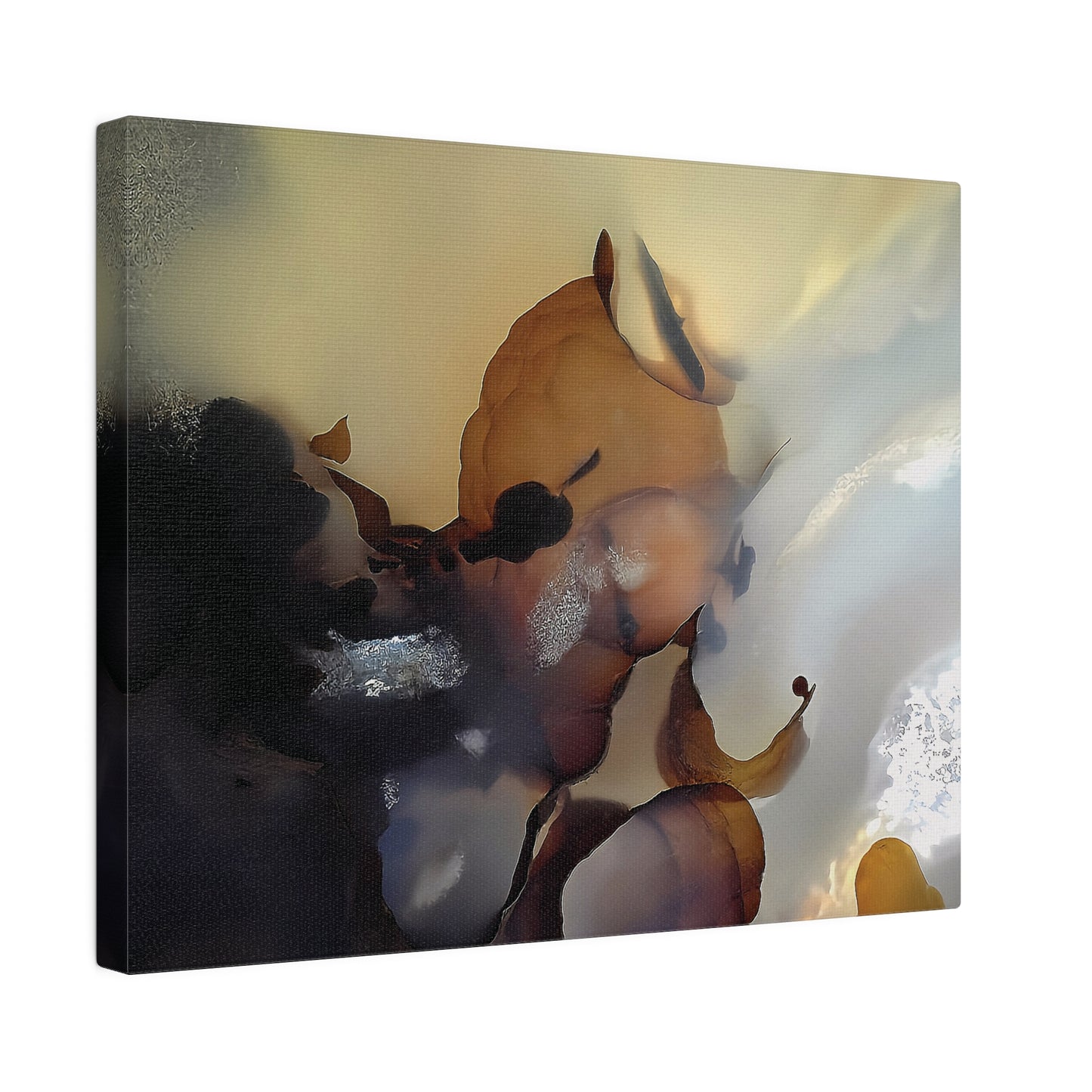 Indonesian Plume Agate Canvas Print Wall Art Décor