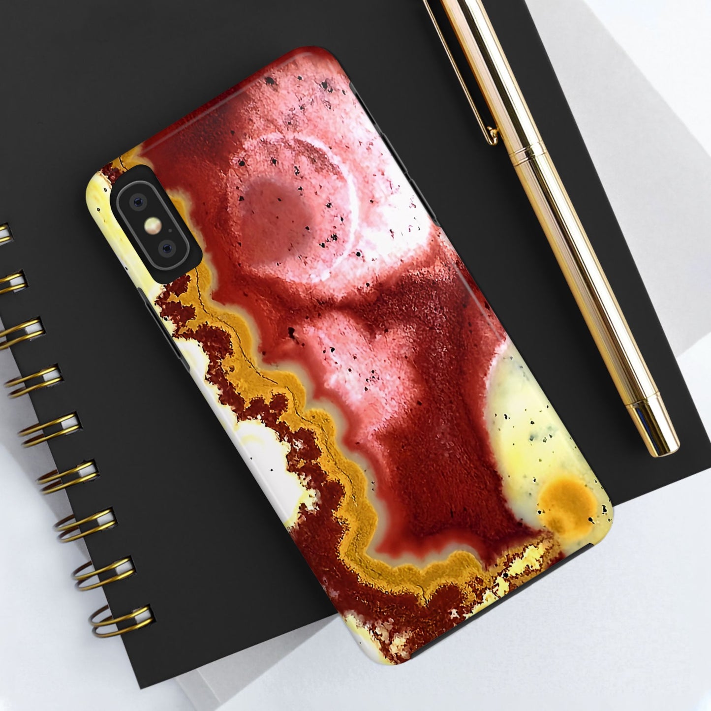 Tiger Iron iPhone X Tough Phone Case