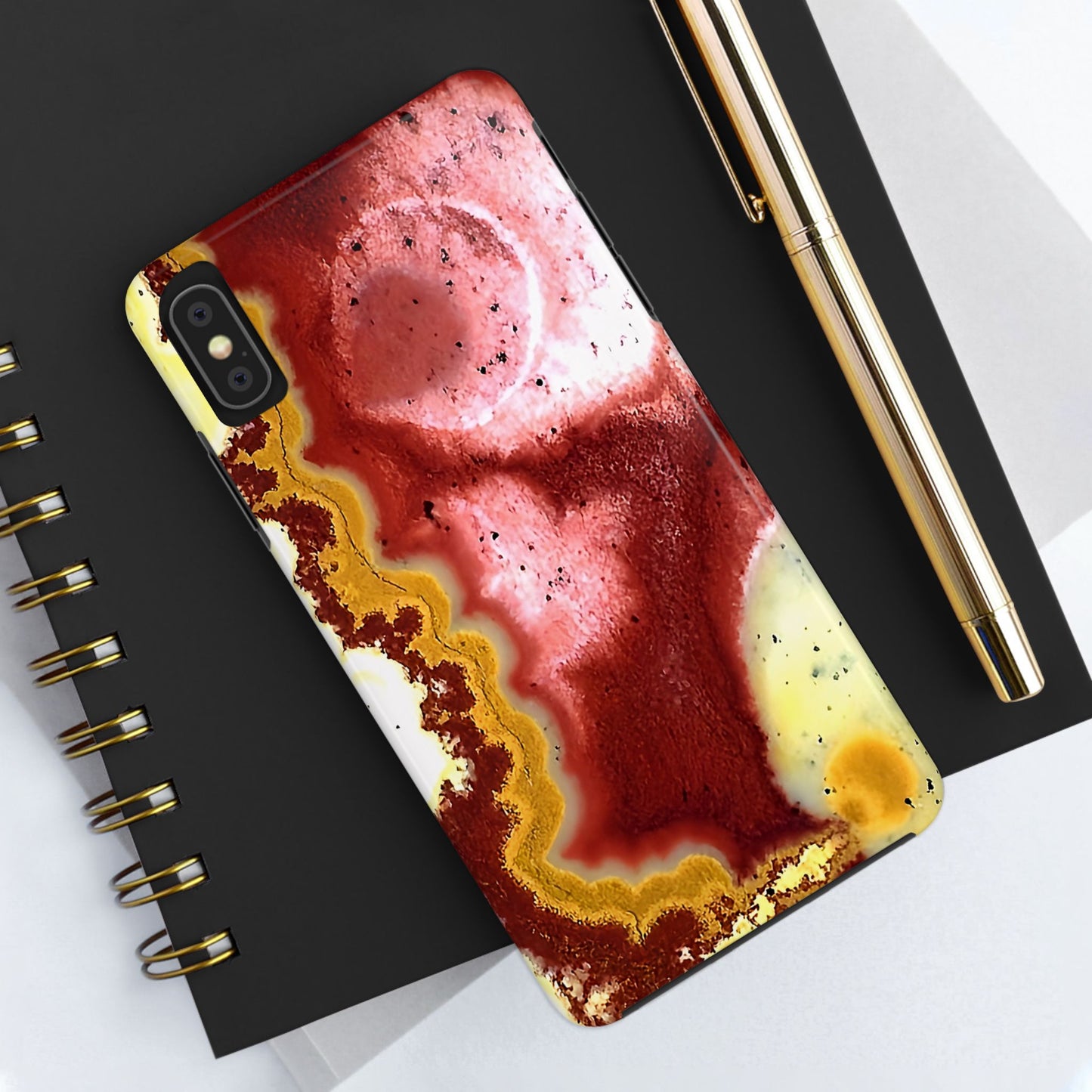 Tiger Iron iPhone X Tough Phone Case