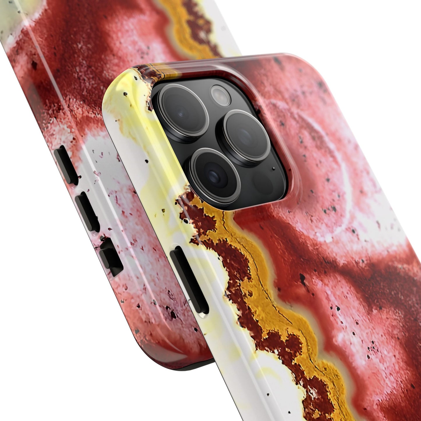 Tiger Iron iPhone 15 Tough Phone Case