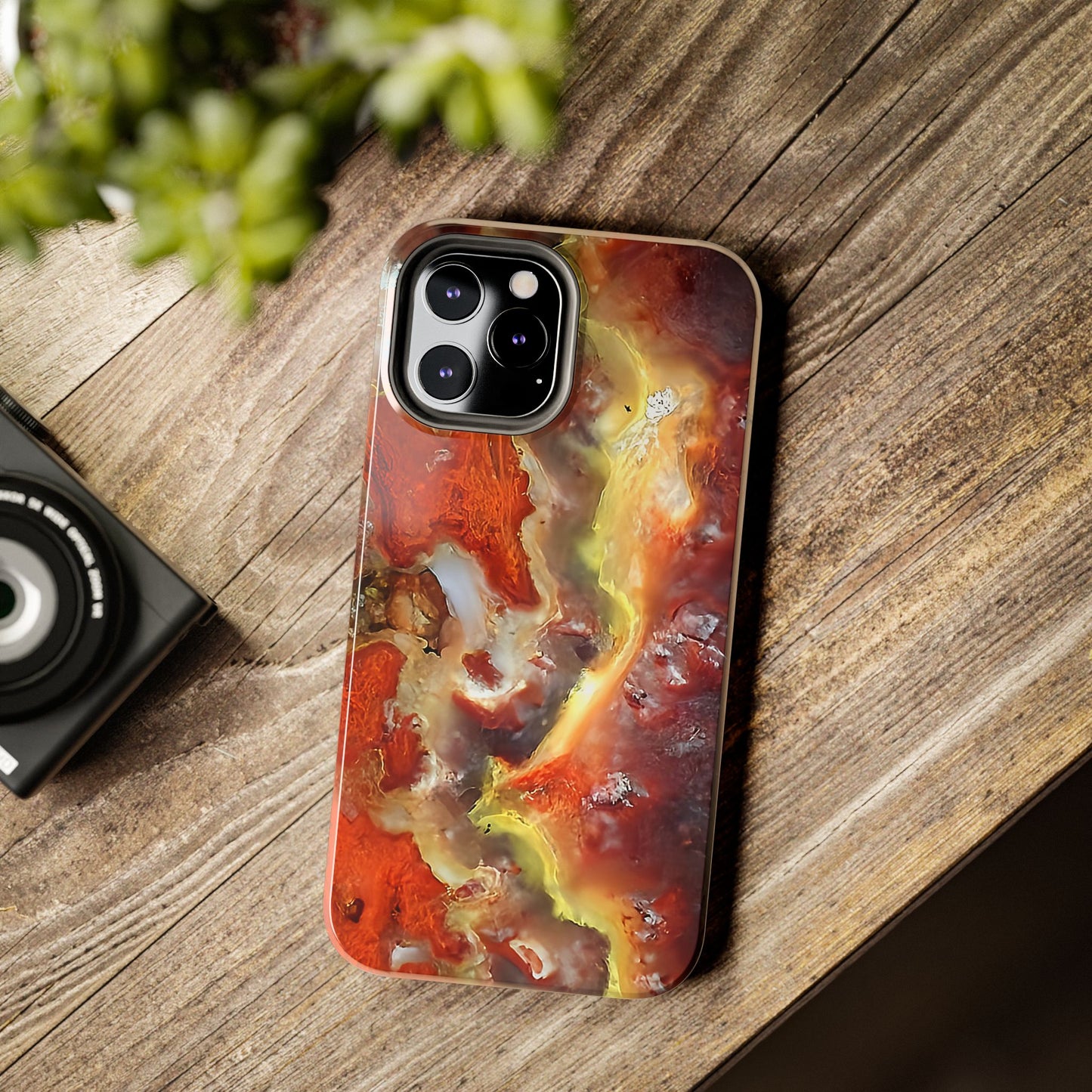 Wildfire Hyalite Bubble Opal iPhone 12 Tough Phone Case