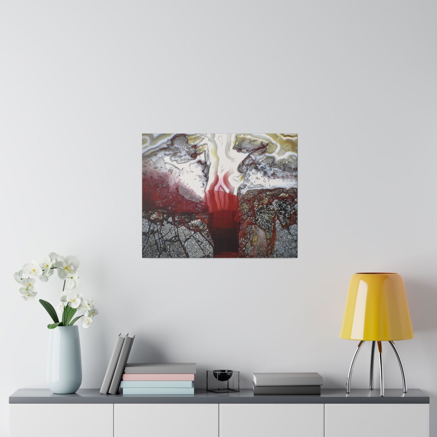 Laguna lace Agate Canvas Print Wall Art Décor
