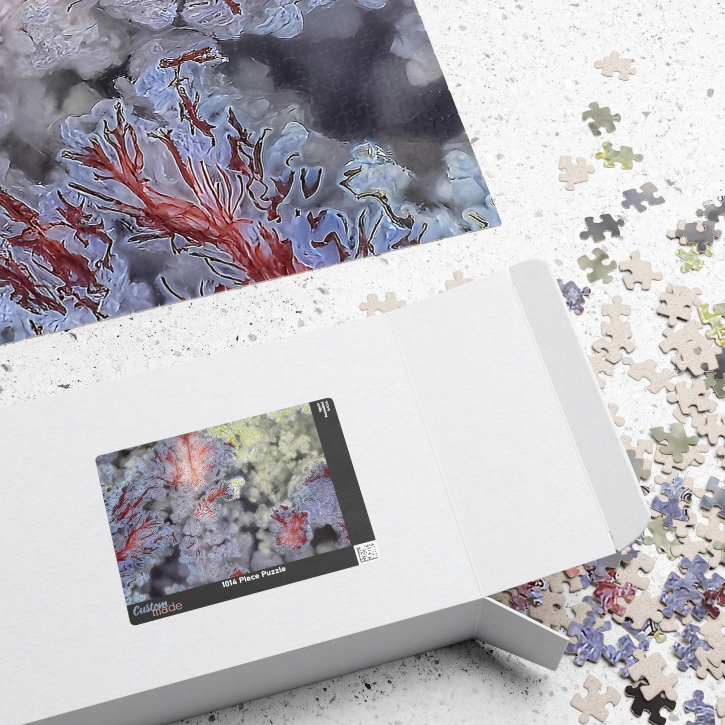 Scenic Moss Agate Puzzle