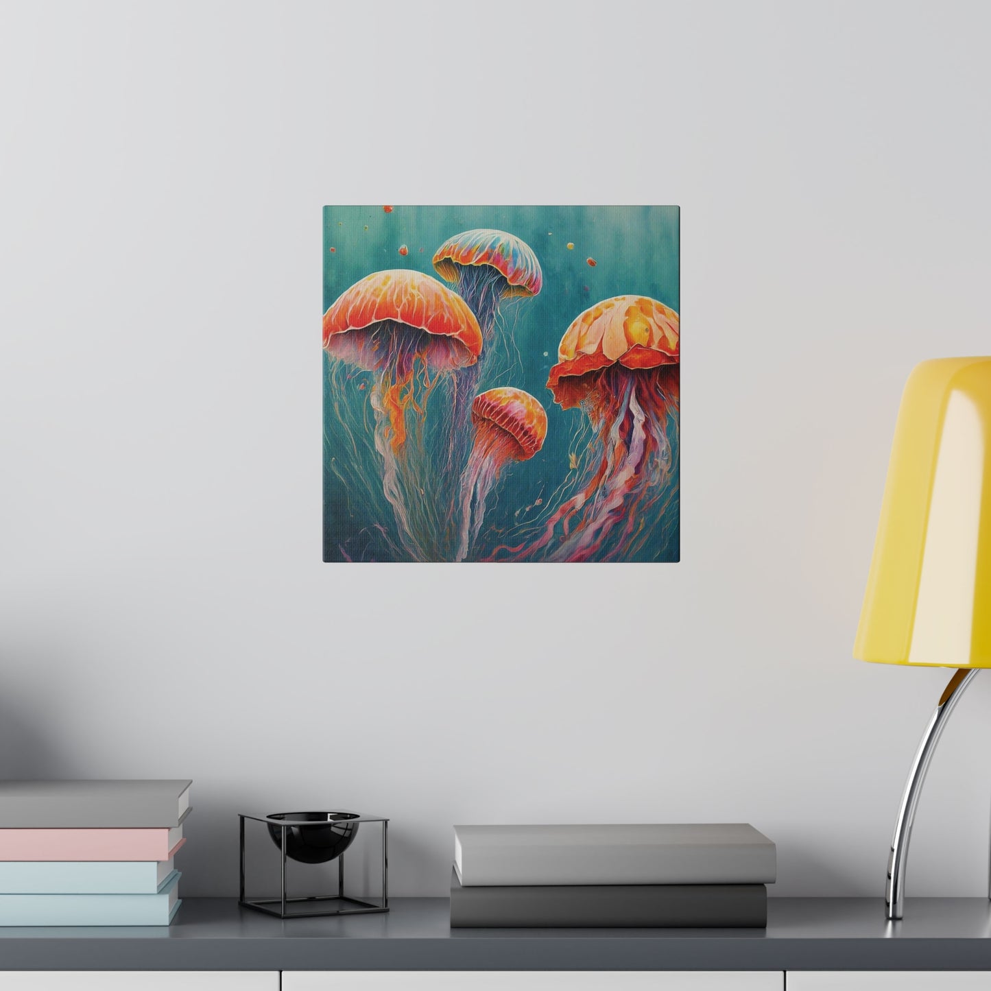 Jellyfish Canvas Print Wall Art Décor, Beach Décor