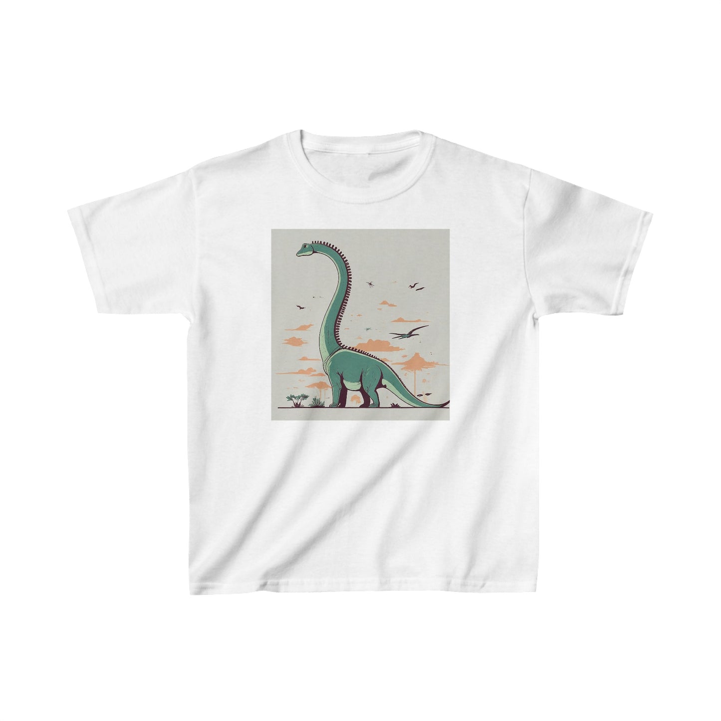 Kids Sauropod Dinosaur T-shirt
