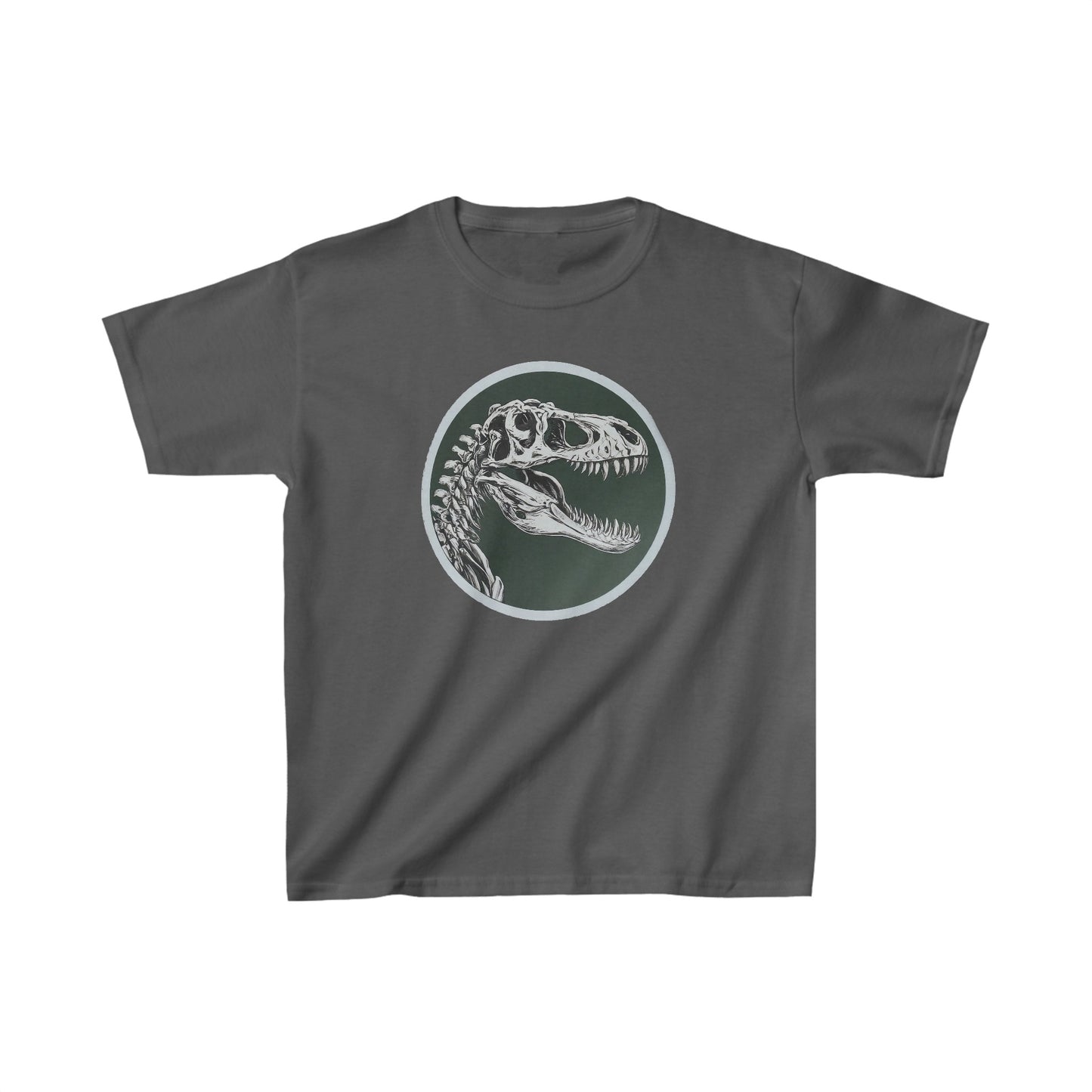 Kids Tyrannosaurus Rex Skull Dinosaur T-shirt