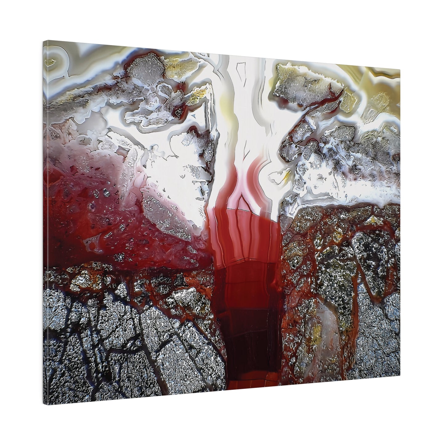 Laguna lace Agate Canvas Print Wall Art Décor