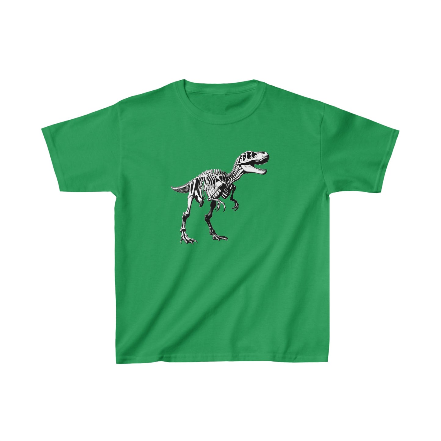 Kids Tyrannosaurus rex Skeleton Dinosaur T-shirt