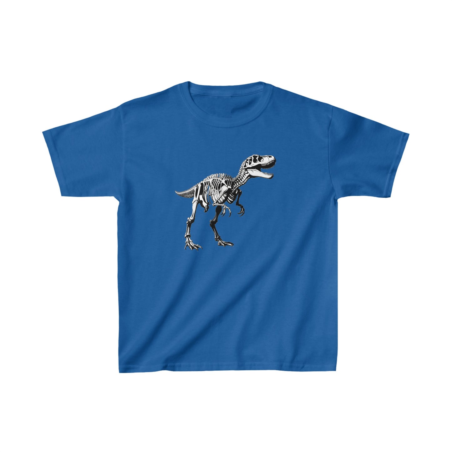 Kids Tyrannosaurus rex Skeleton Dinosaur T-shirt