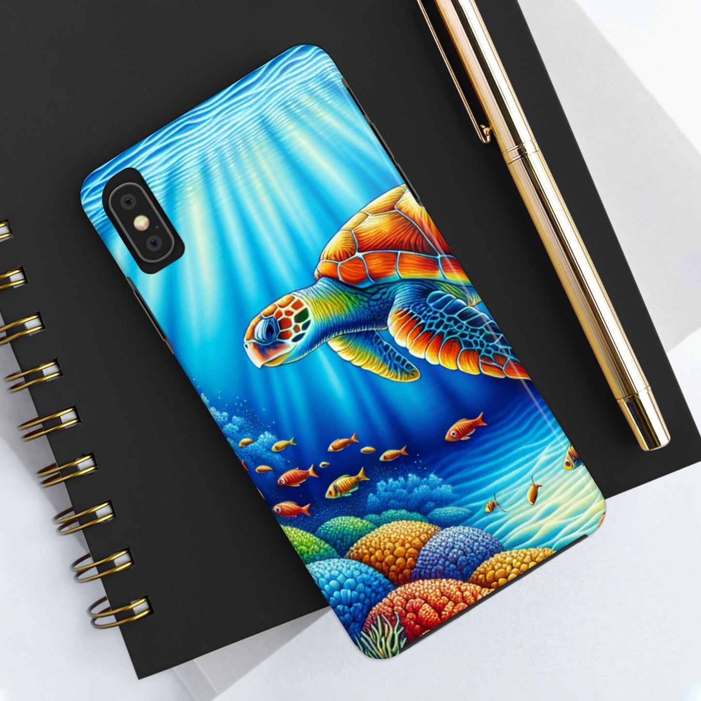 Sea Turtle iPhone X Tough Phone Case