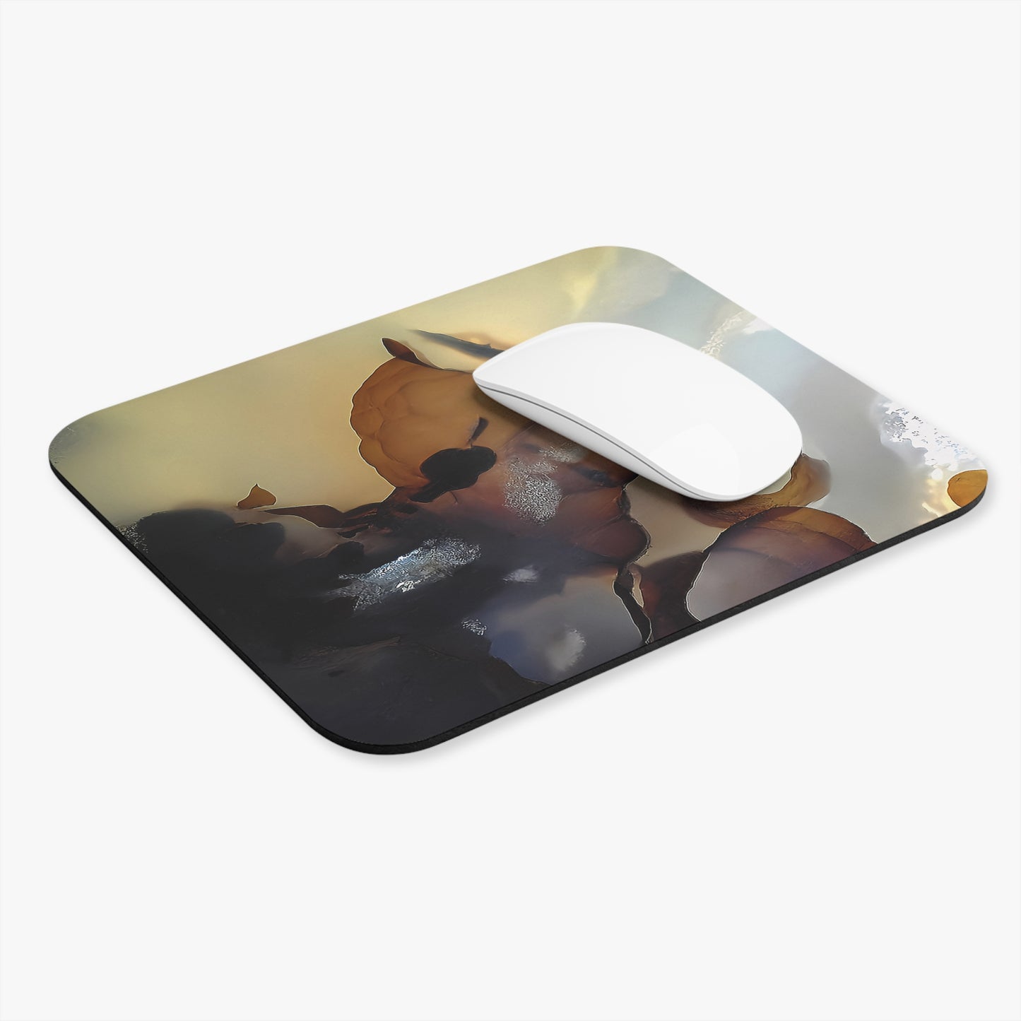 Indonesian plume agate Mousepad