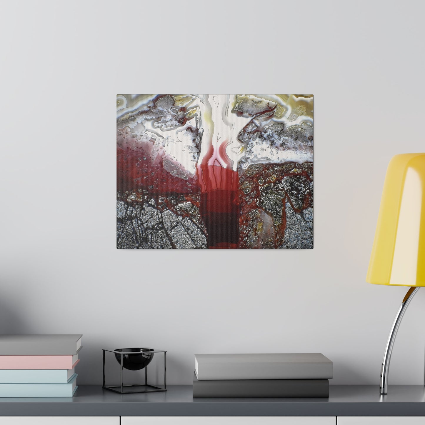 Laguna lace Agate Canvas Print Wall Art Décor