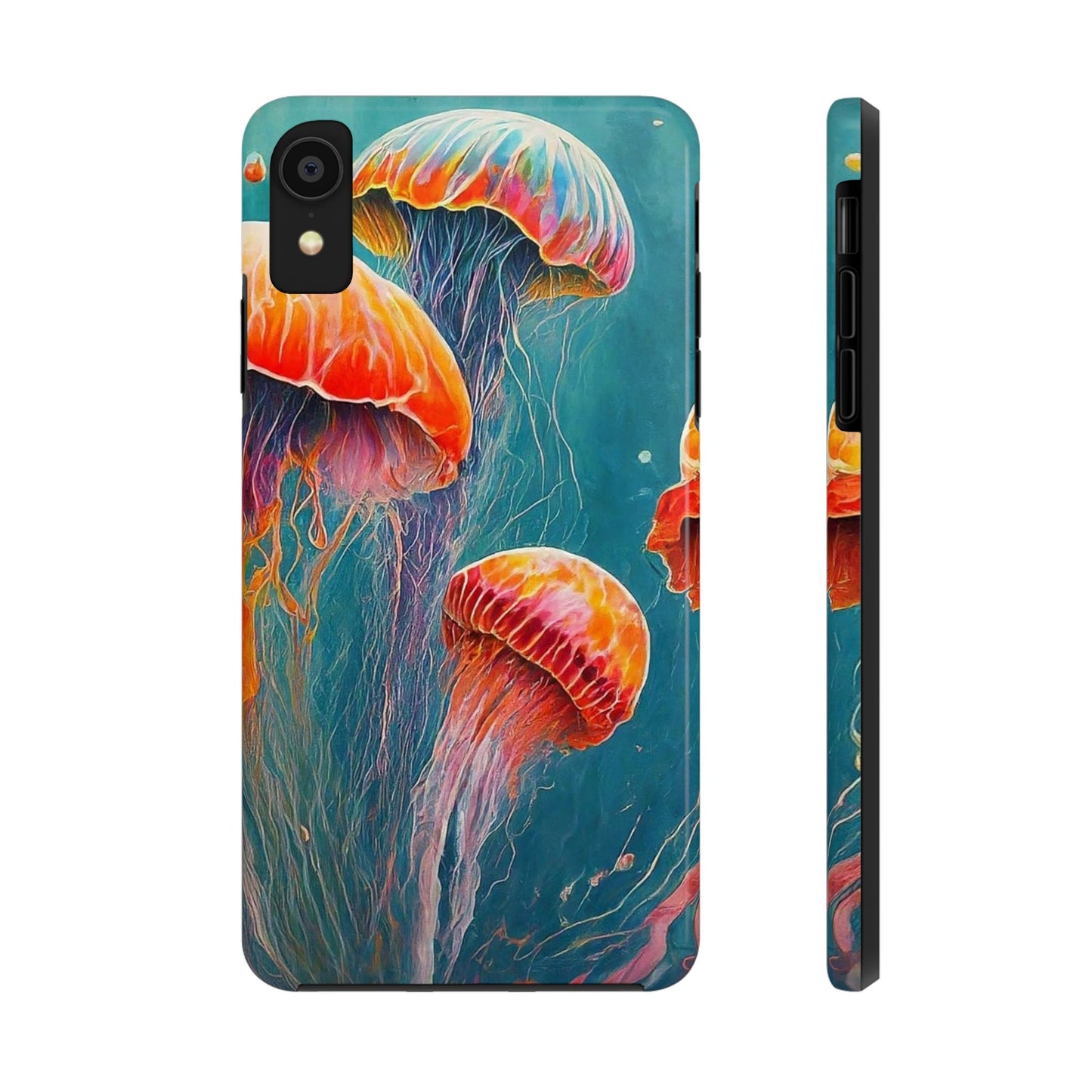 Multi Jellyfish iPhone X Tough Phone Case