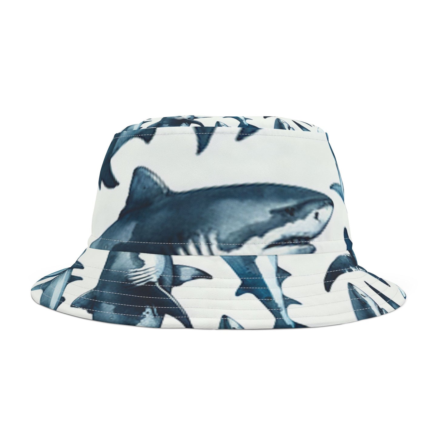 Floppy Bucket Hat Shark Inspired Design Perfect Beach Sun Hat