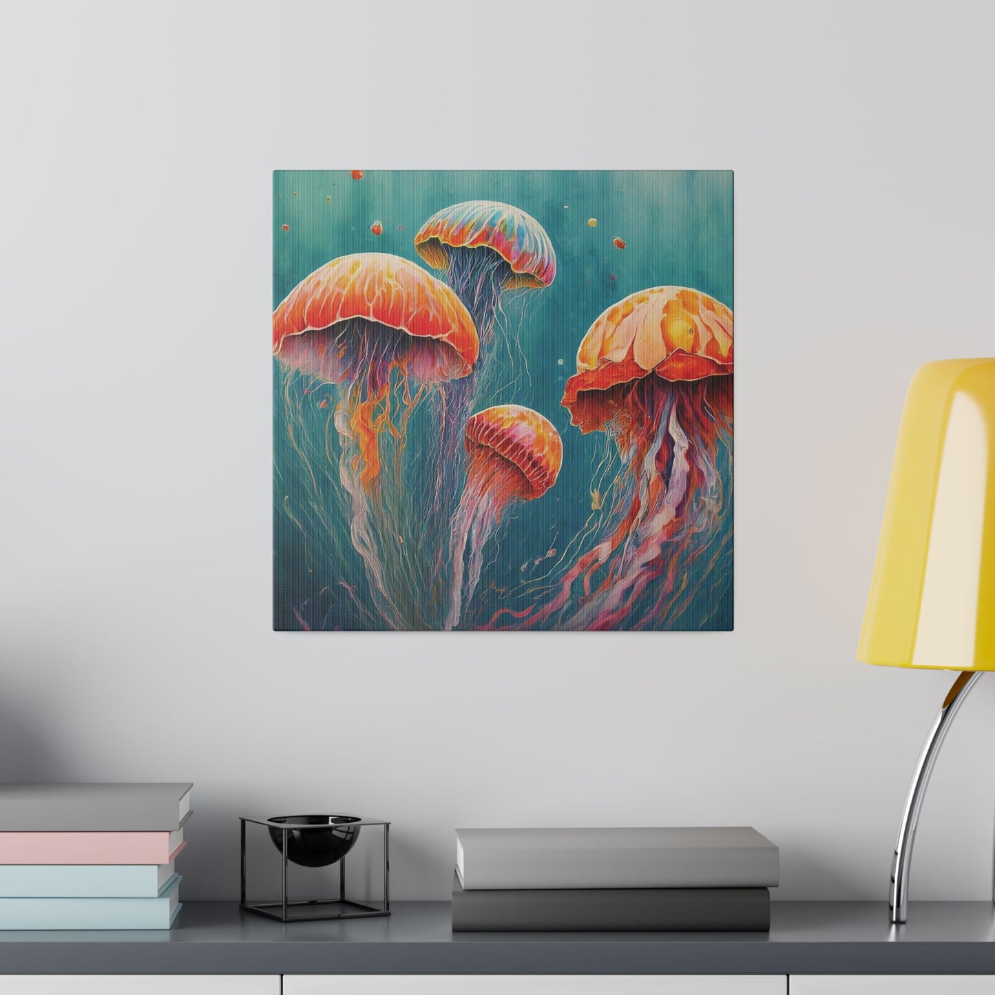 Jellyfish Canvas Print Wall Art Décor, Beach Décor