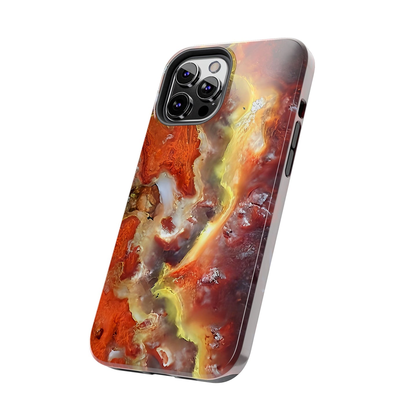 Wildfire Hyalite Bubble Opal iPhone 12 Tough Phone Case
