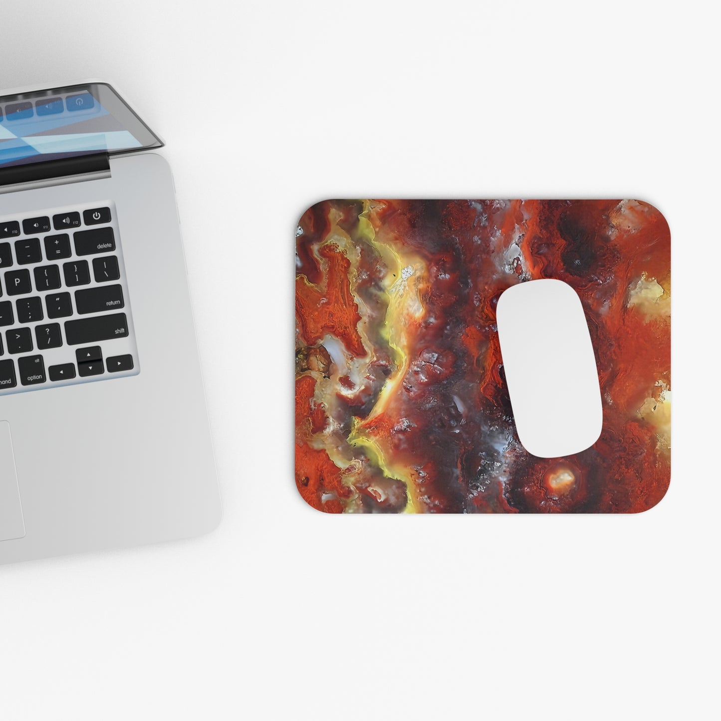 Wildfire Hyalite Bubble Opal Mousepad
