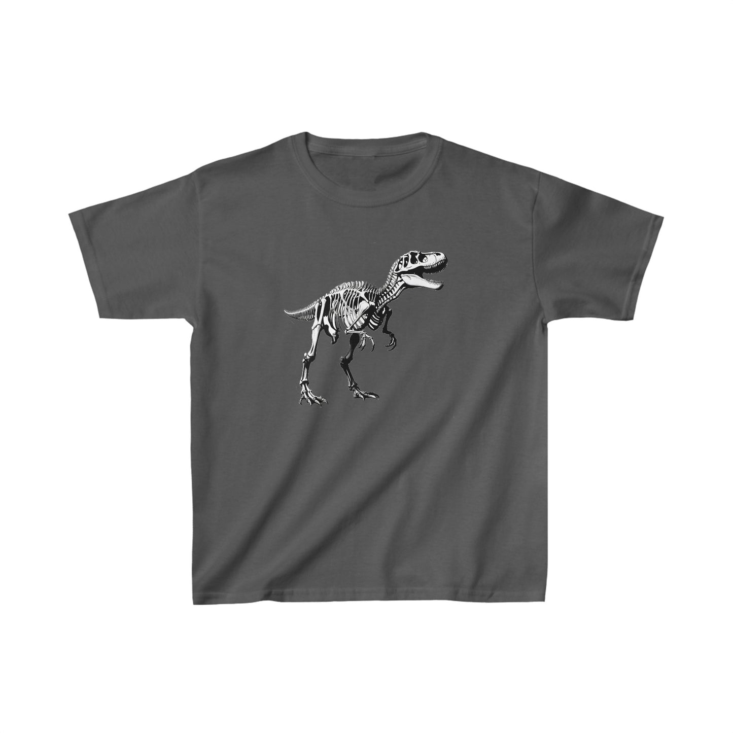 Kids Tyrannosaurus rex Skeleton Dinosaur T-shirt
