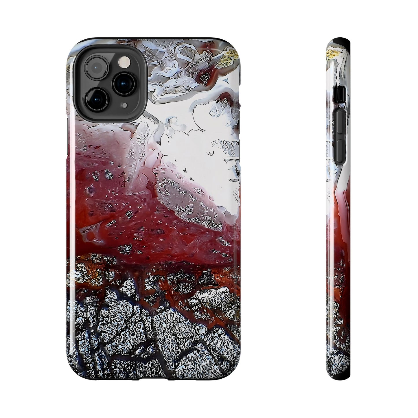Laguna Lace Agate iPhone 11 Tough Phone Case