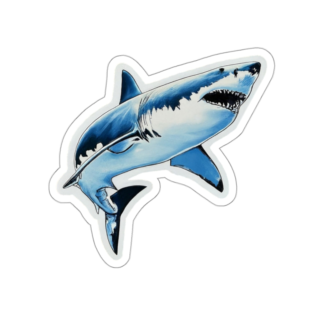 Great White Sticker