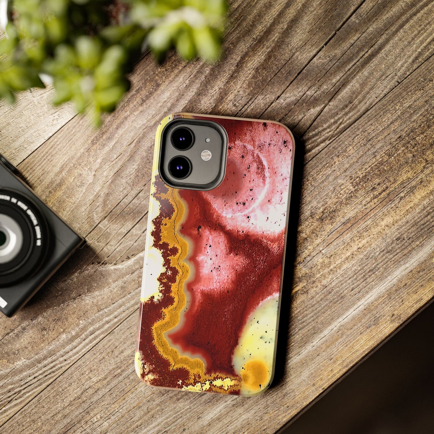 Tiger Iron iPhone 12 Tough Phone Case