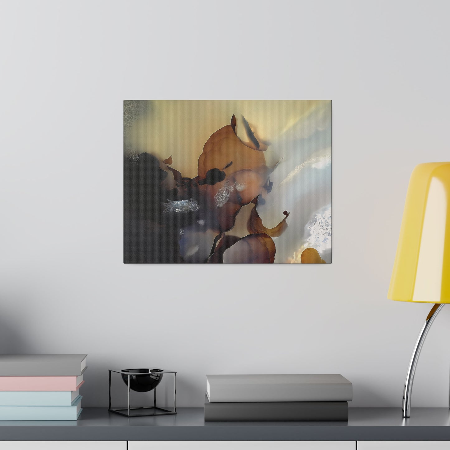 Indonesian Plume Agate Canvas Print Wall Art Décor