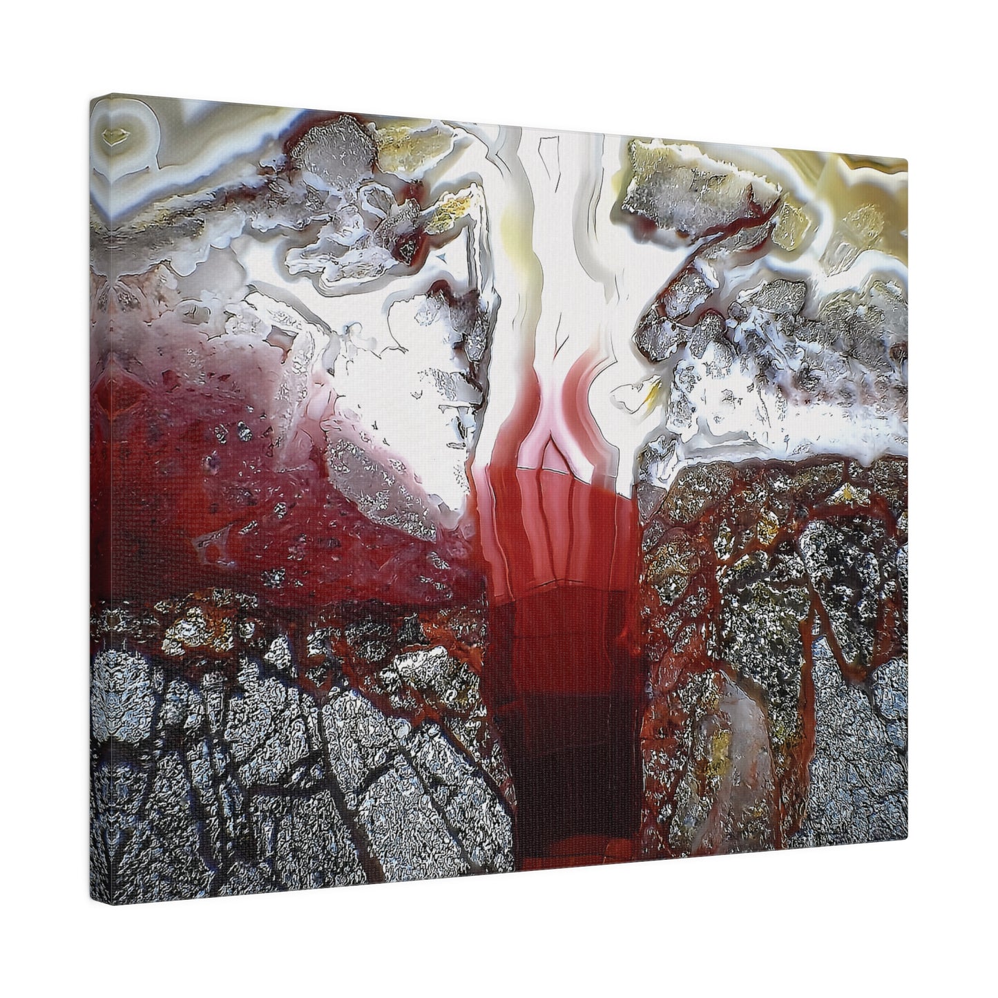 Laguna lace Agate Canvas Print Wall Art Décor