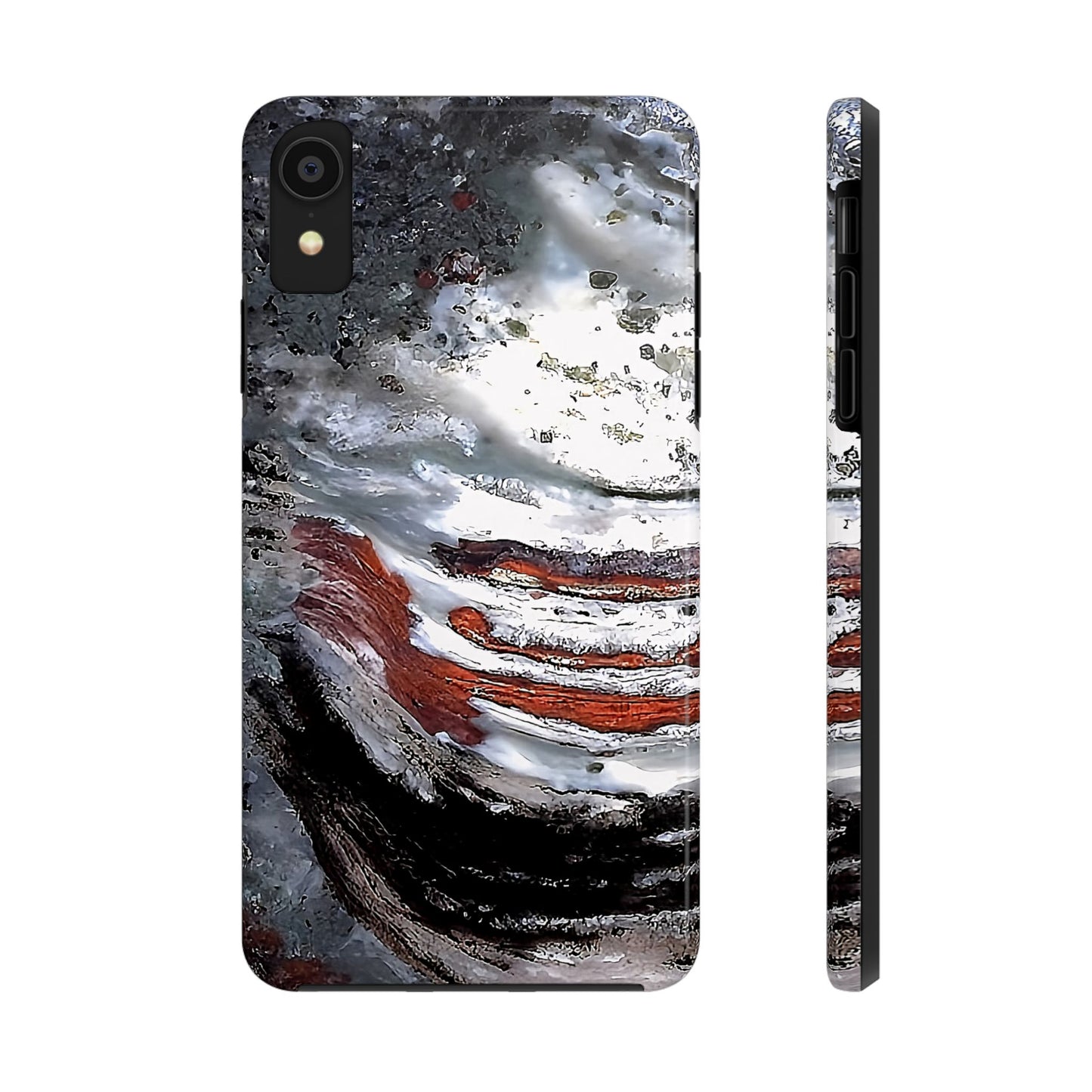 Stromatolite Collenia undosa iPhone X Tough Phone Case