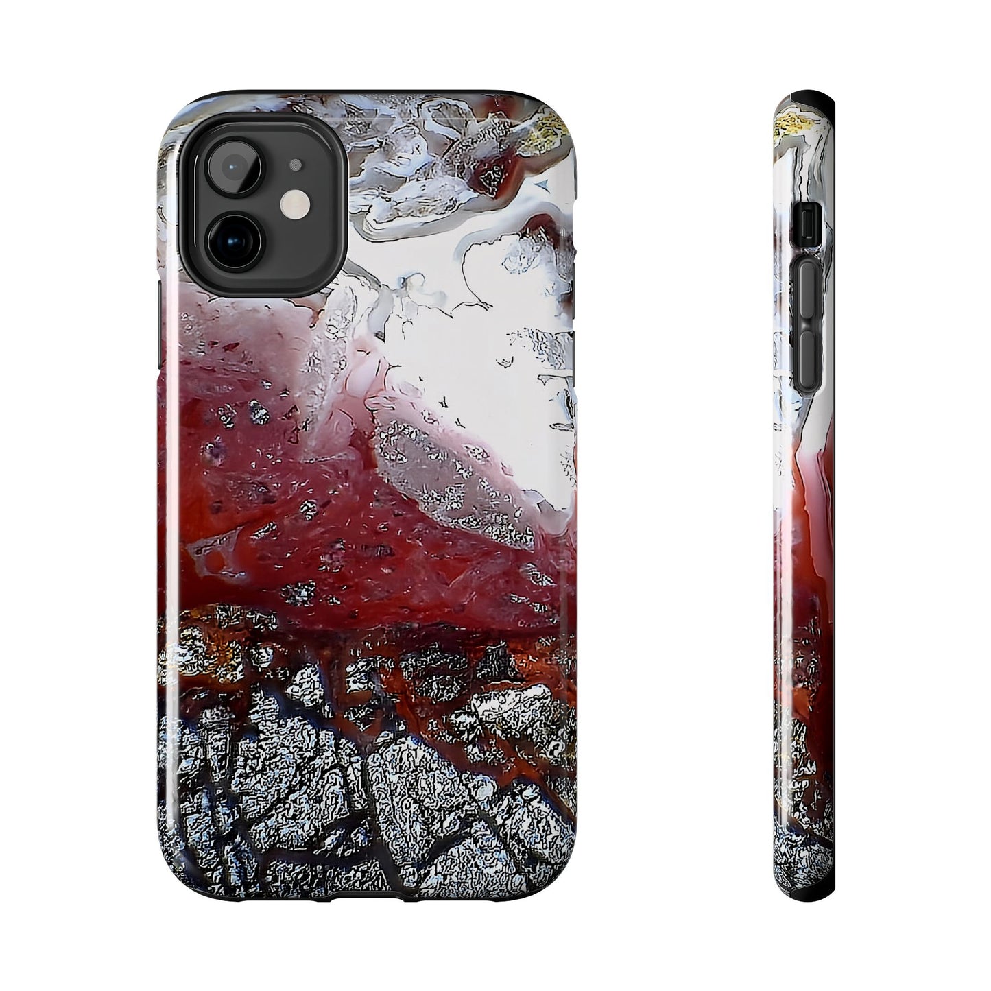 Laguna Lace Agate iPhone 11 Tough Phone Case