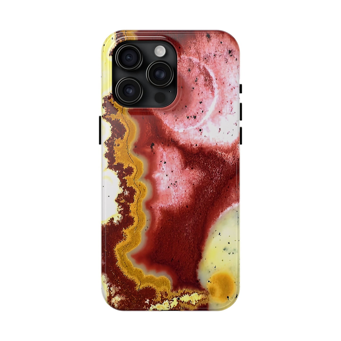 Tiger Iron iPhone 15 Tough Phone Case