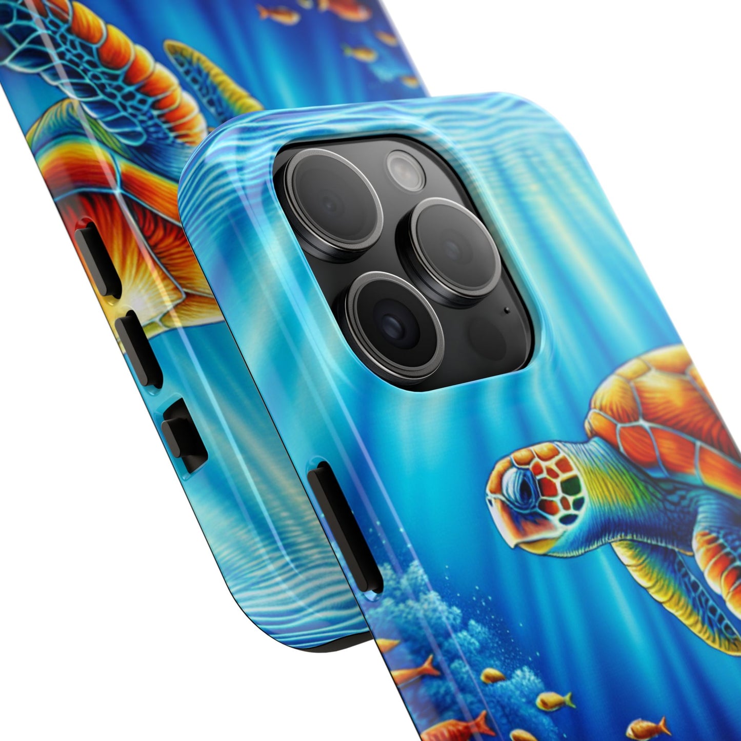 Sea Turtle iPhone 15 Tough Phone Case
