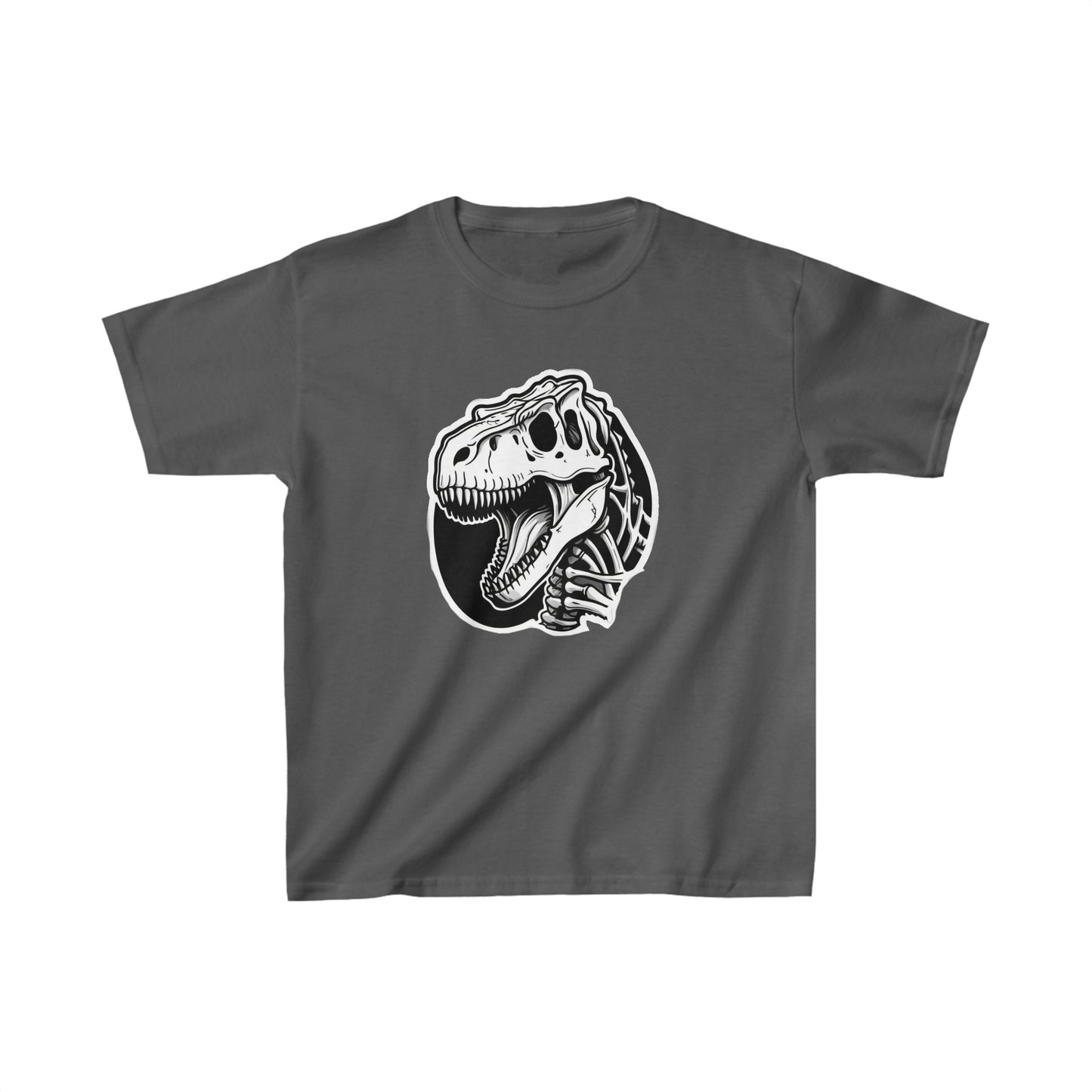Kids Trex Skull Dinosaur T-shirt