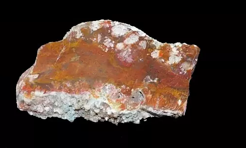 Polished Red Plume Agate from Indonesia, Slab, Slice