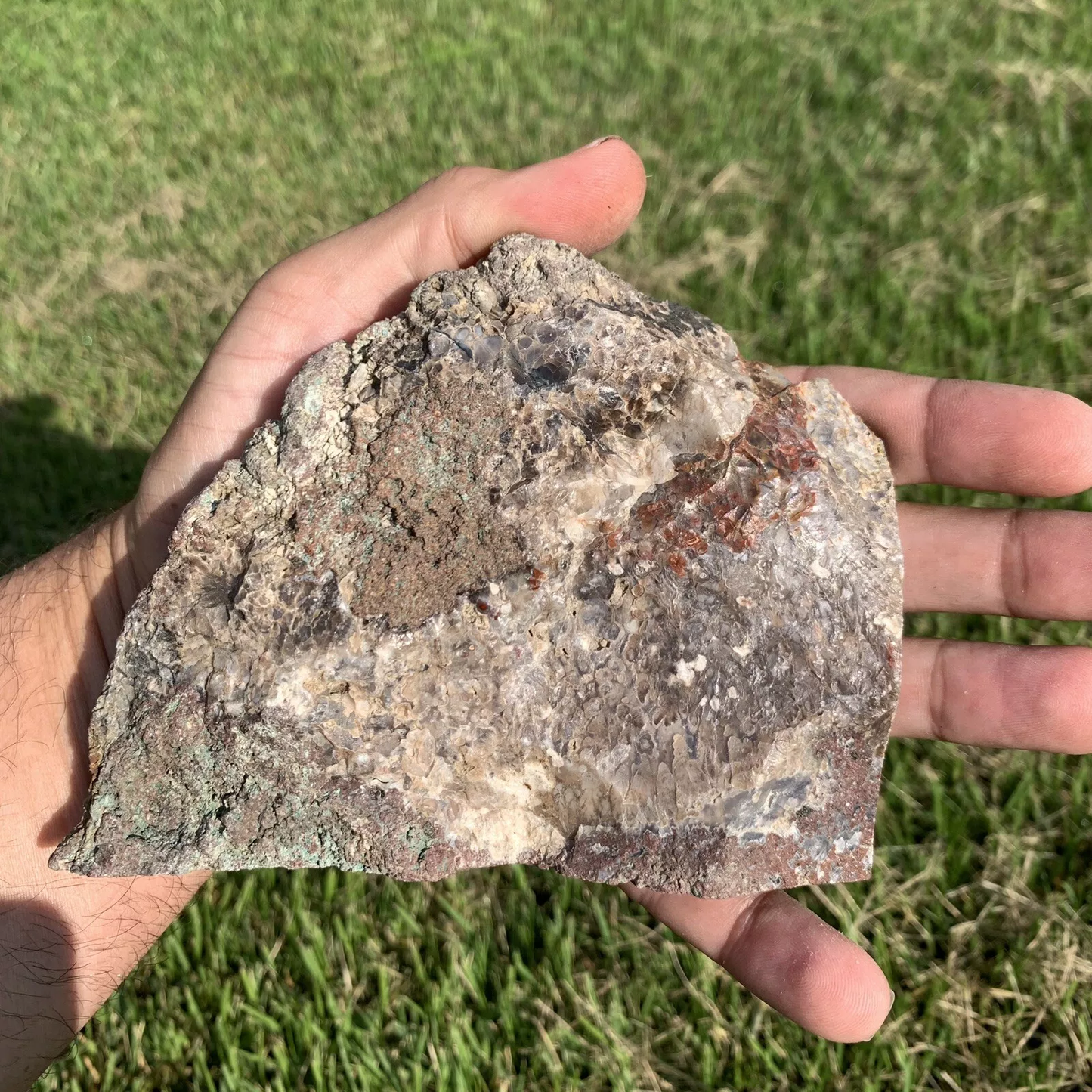 Polished Plume Agate from Indonesia, Slab, Slice