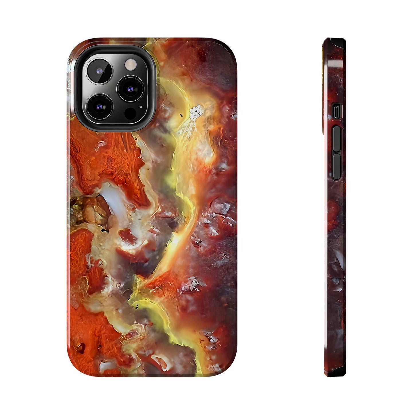 Wildfire Hyalite Bubble Opal iPhone 12 Tough Phone Case