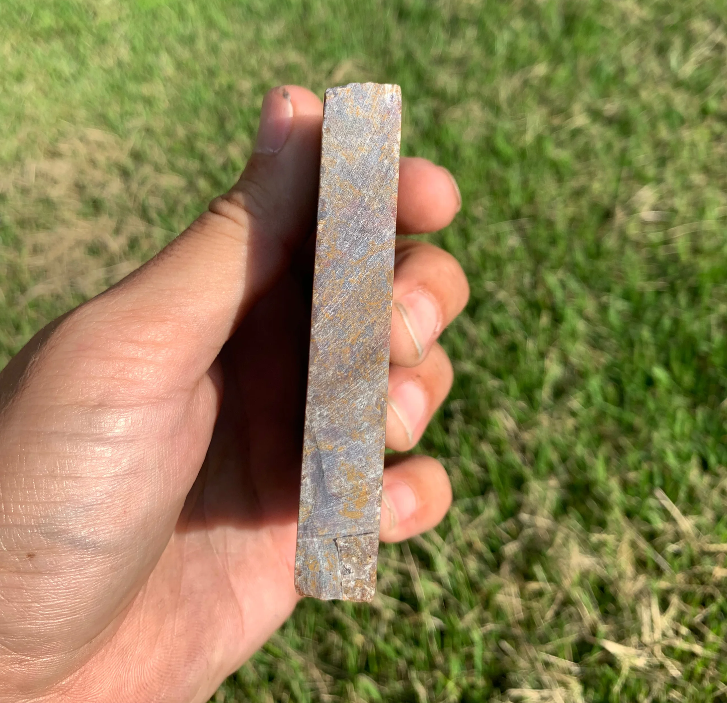 Polished Moss Agate slab from Indonesia