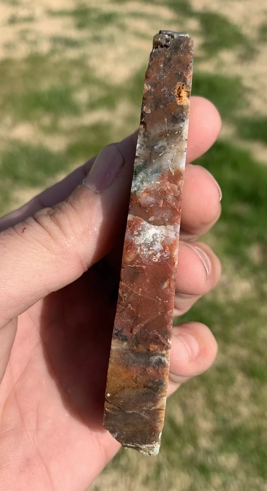 Jasper from Indonesia, Slab, Slice
