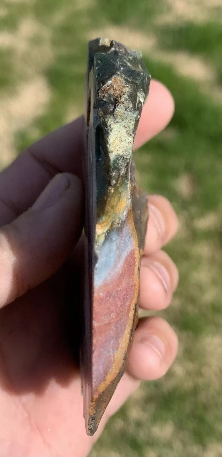 Jasper from Indonesia, Slab, Slice