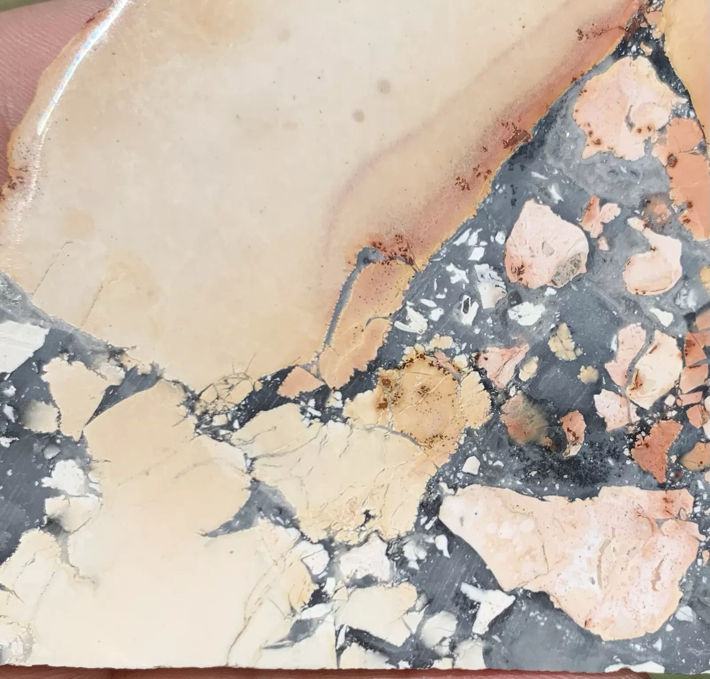 Polished Maligano Jasper Indonesia, Slab, Slice